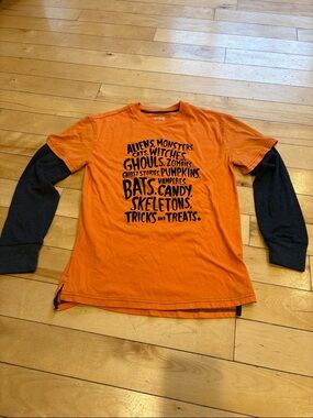 Halloween Layered-Look long sleeve